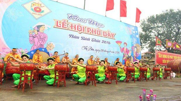 Khai mạc Lễ hội Phủ Dầy - Nam Định năm 2016